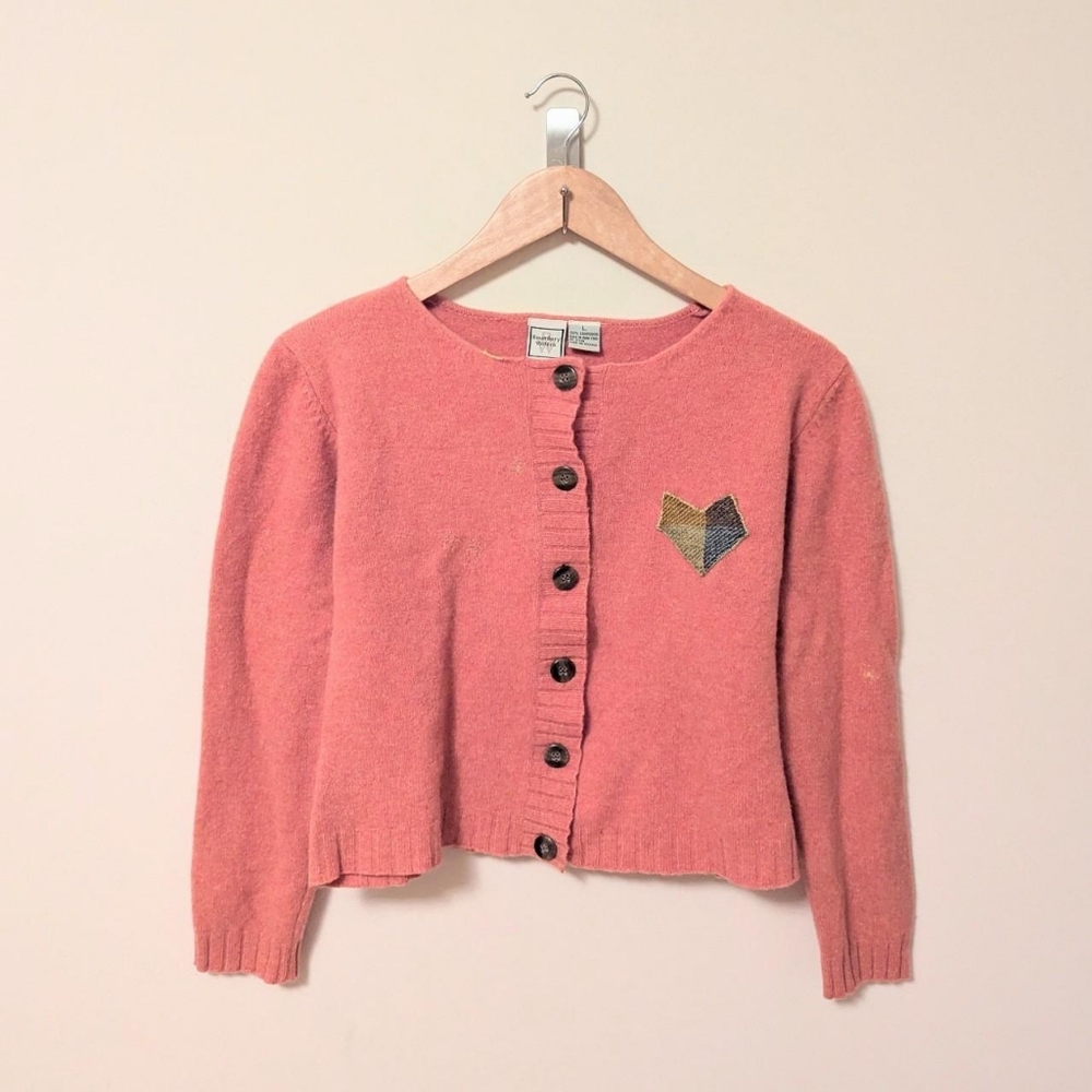 Vintage 90s Cropped Cardigan Sweater
